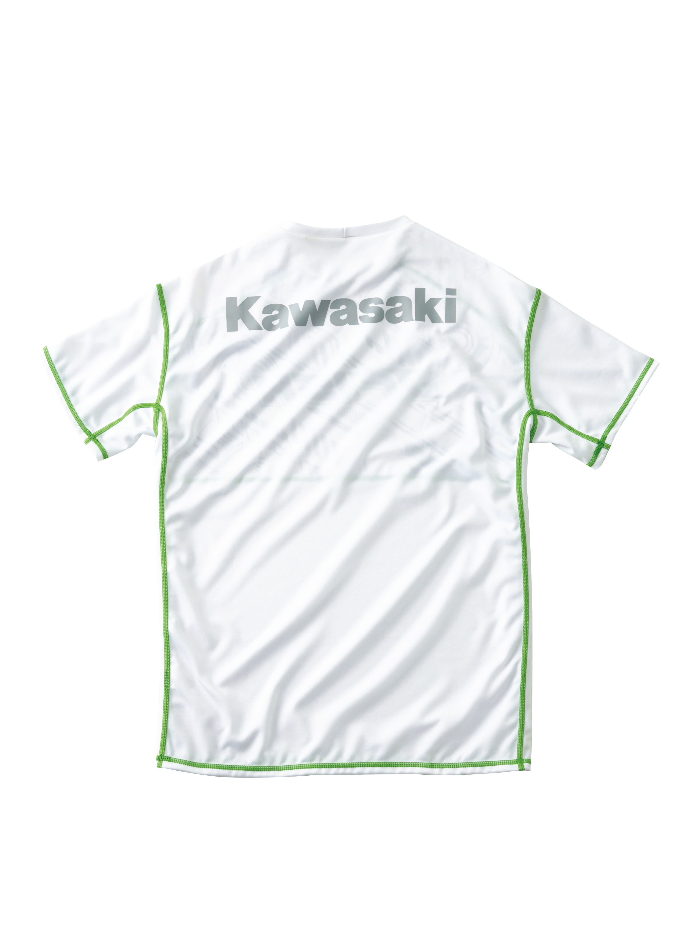 カワサキ　J-FISHラッシュTシャツ ホワイト M